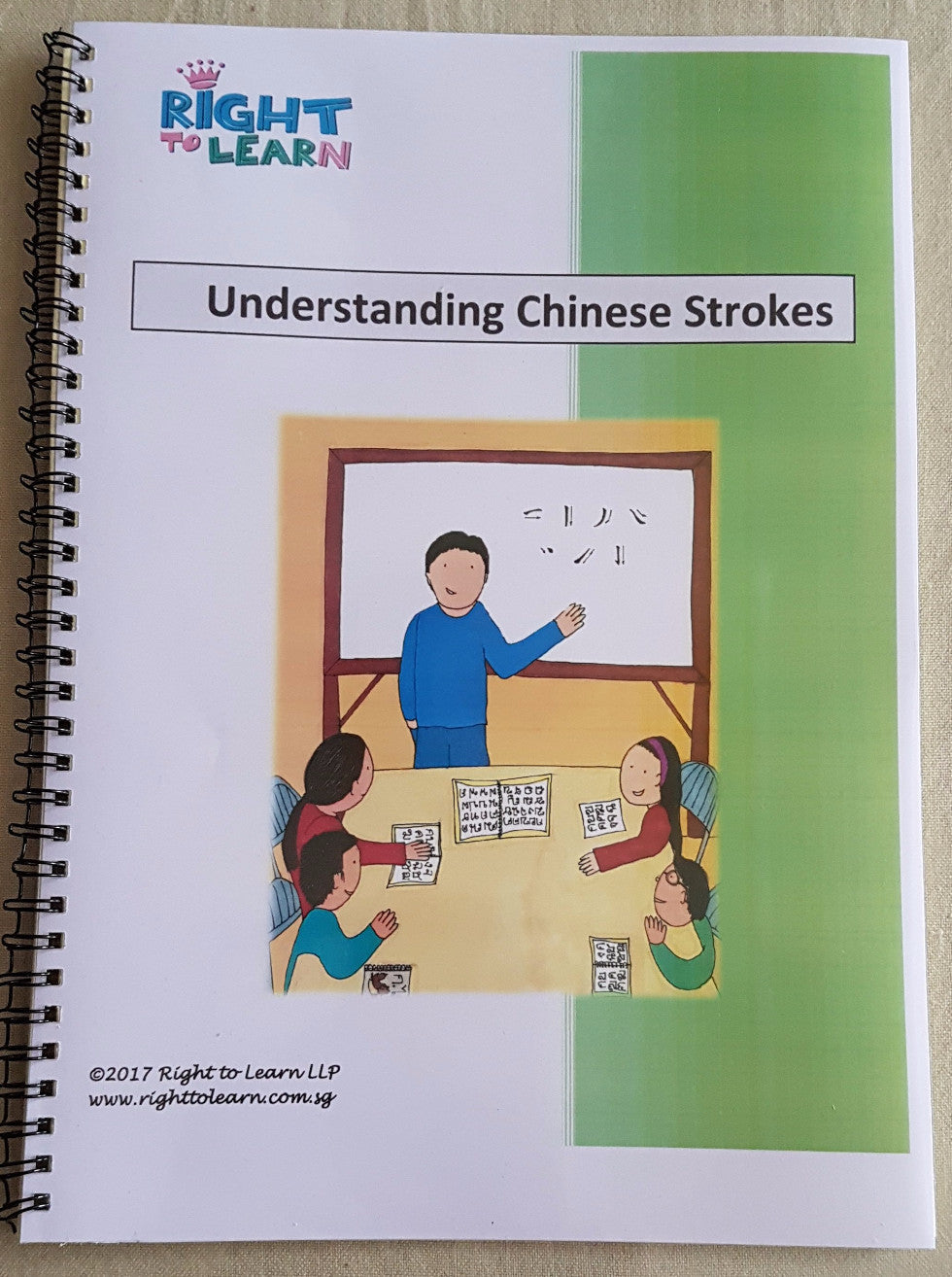 Understanding Chinese Strokes Book