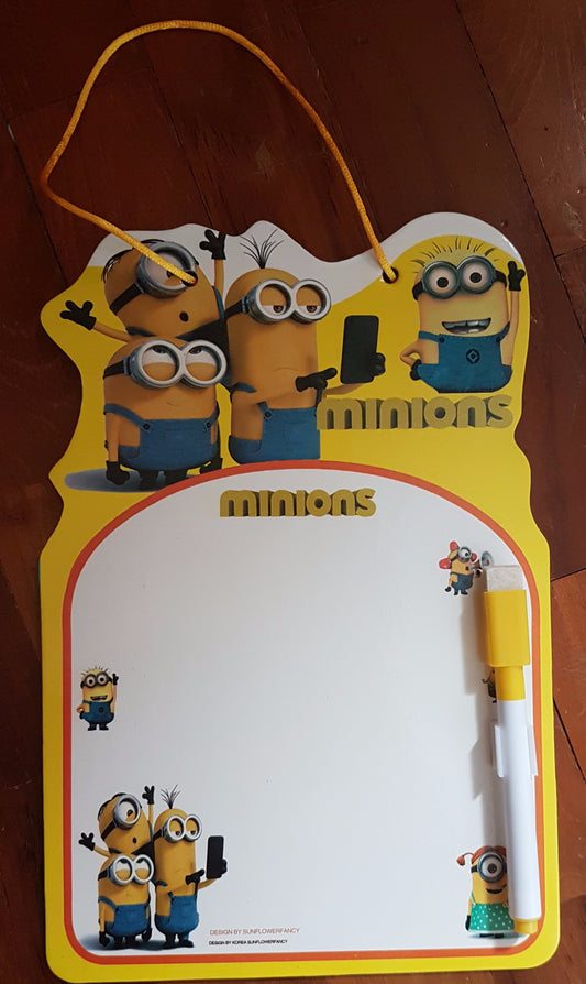 Minions Double-sided Writing Board+Time Table