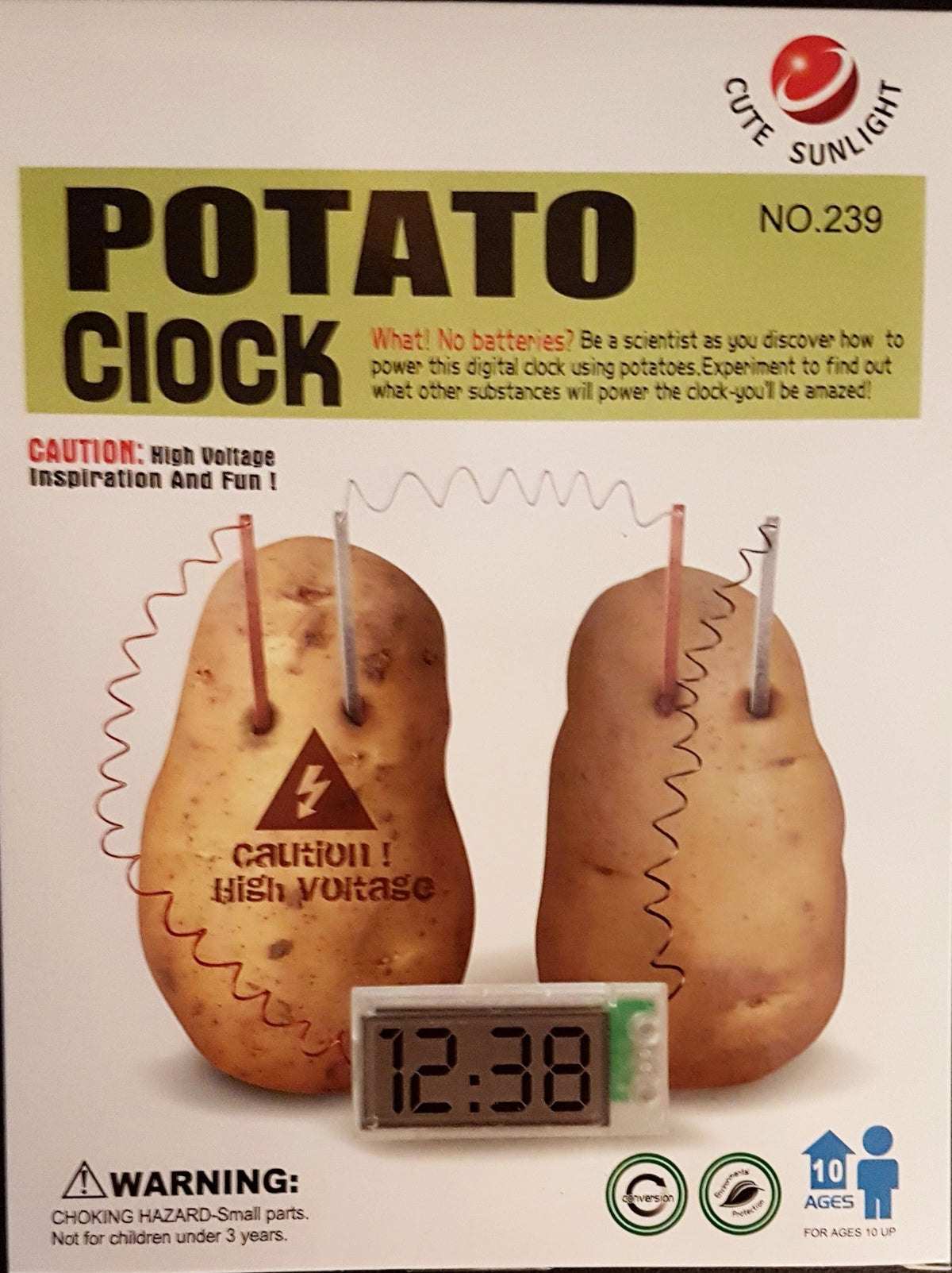 Potato Watch Potato Clock - Science Kit Experiment – RightToLearn.com.sg