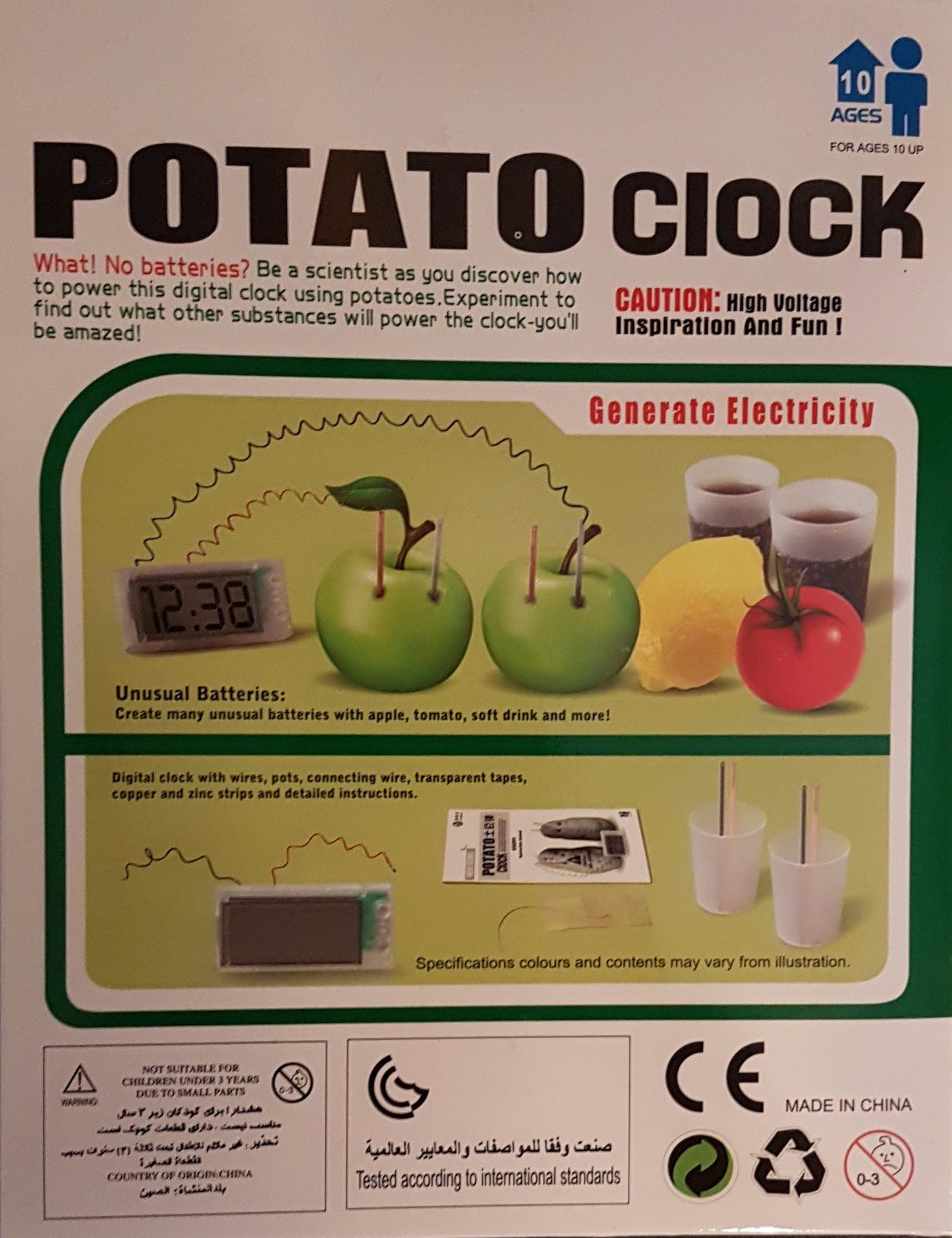 Potato Clock - Science Kit Experiment