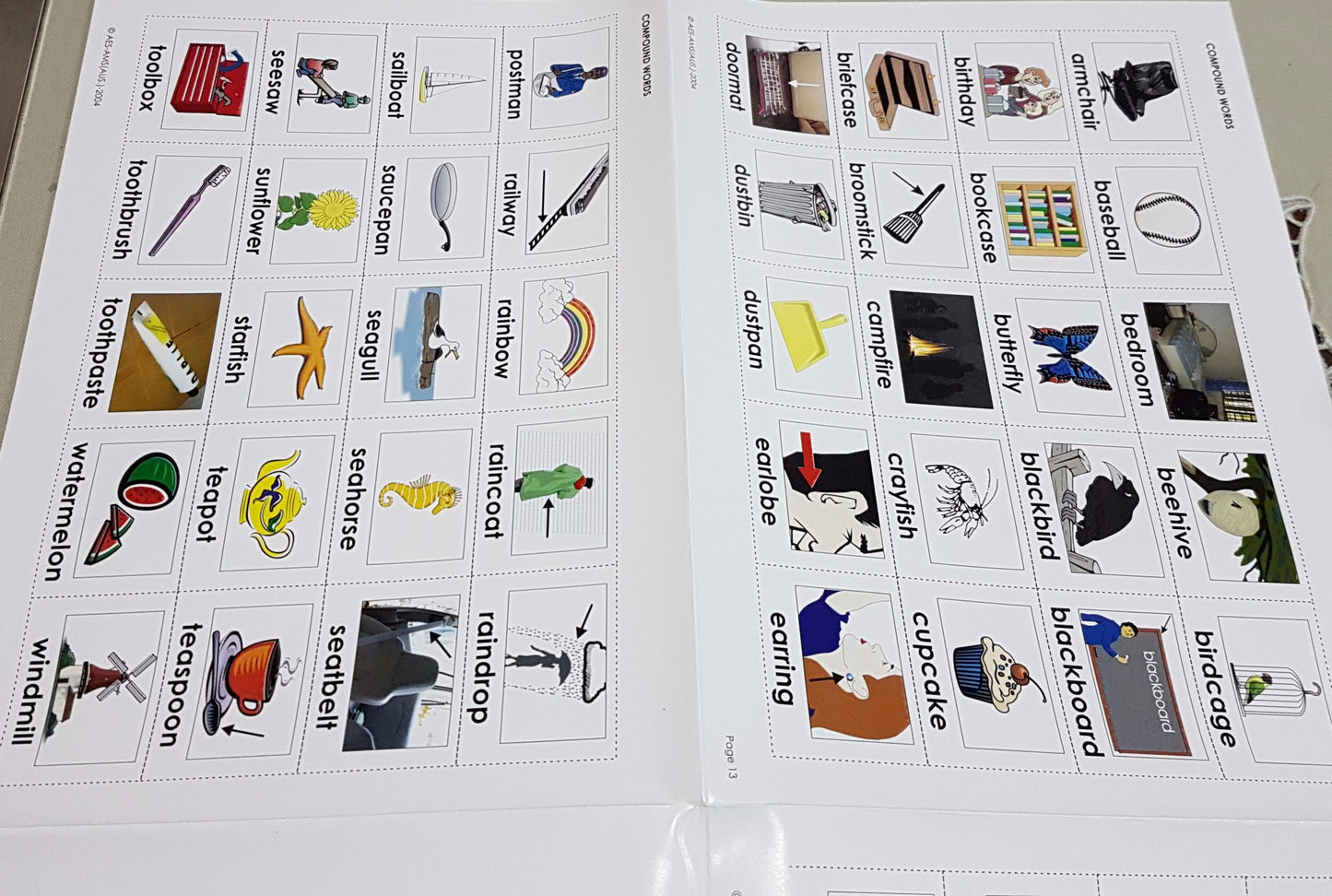 Montessori Phonics - Pictorial Stamps Package