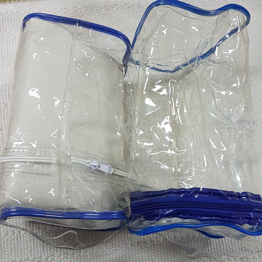 Clearance - Transparent Zipper Bags