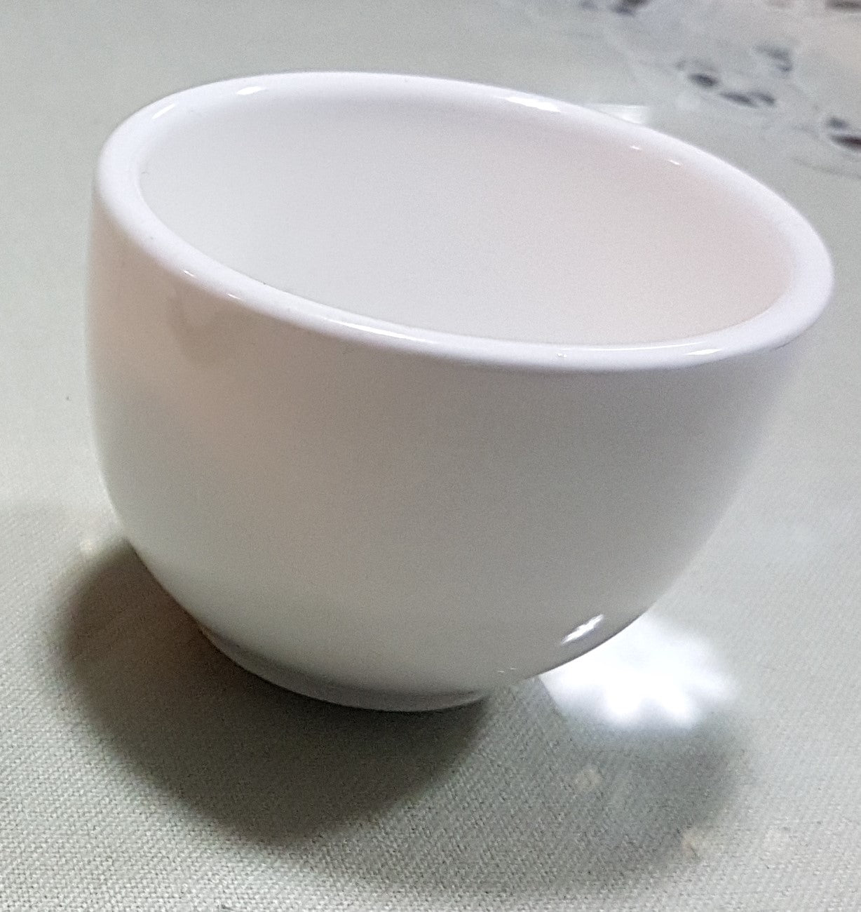 Porcelain white Glass bowls container for practical life activity