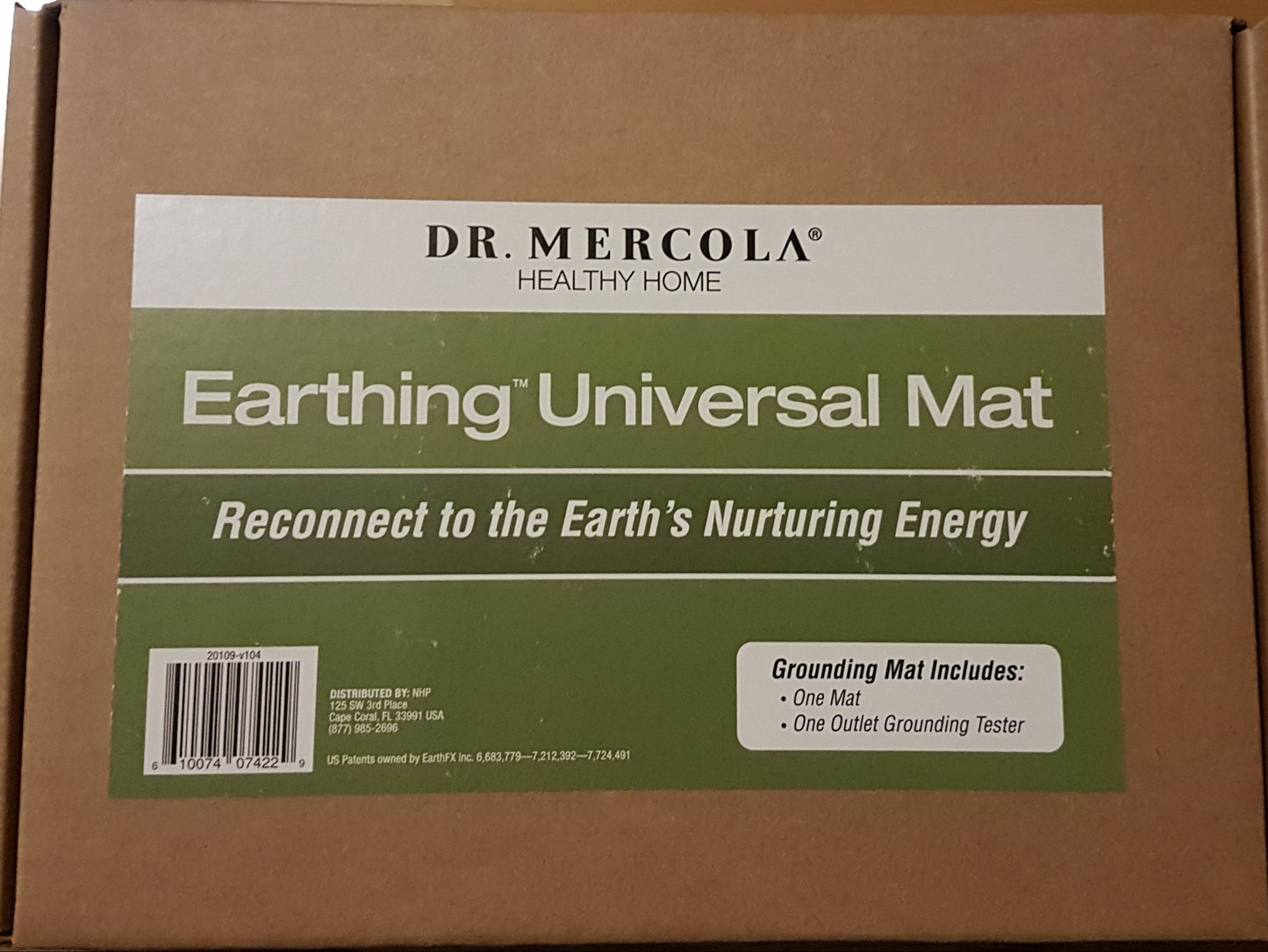 DR. MERCOLA Earthing Universal Mat with Singapore Adapters