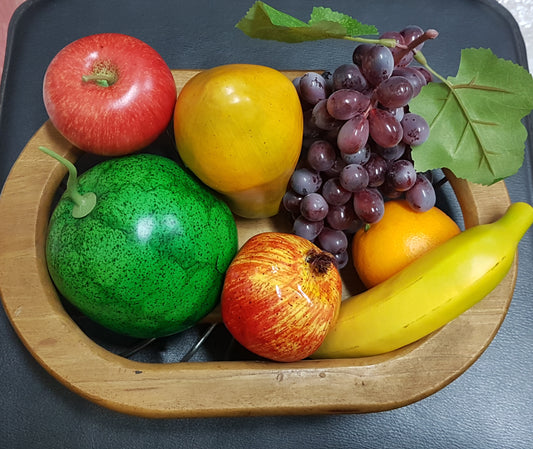 Montessori Cultural Activity - Real Texture & Look - Fruits- Decor & Display