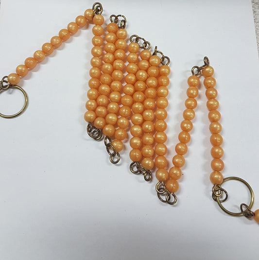 Montessori 1000 Bead Chain - Golden Beads