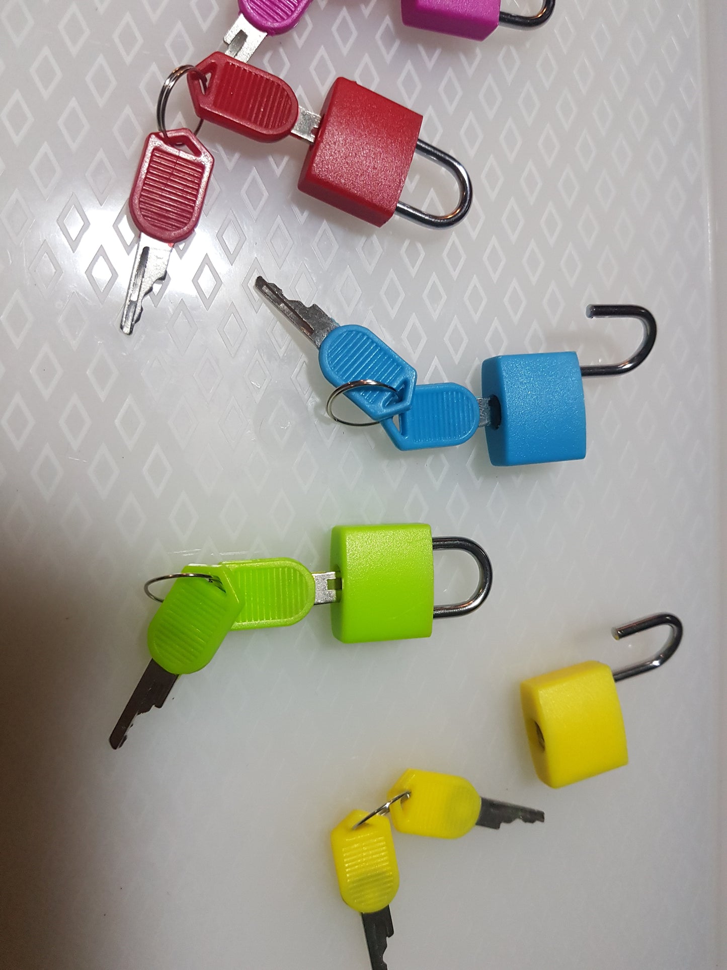 Montessori Matching Colorful Keys and Locks Set