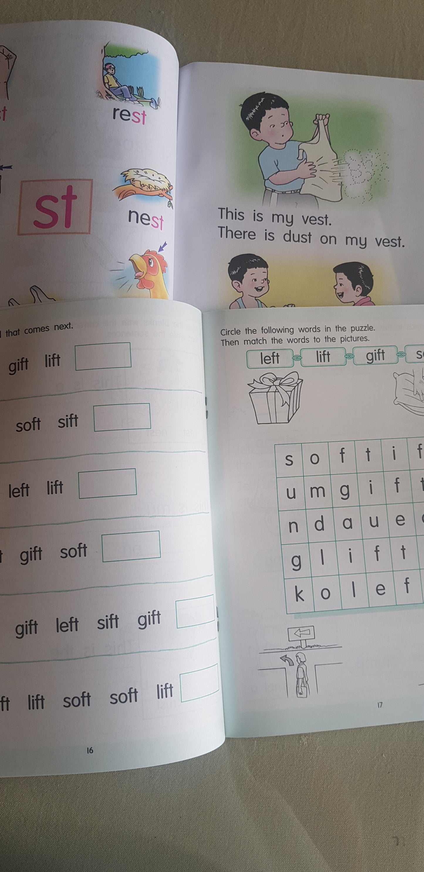 Phonics readers and activity books B - Clearance