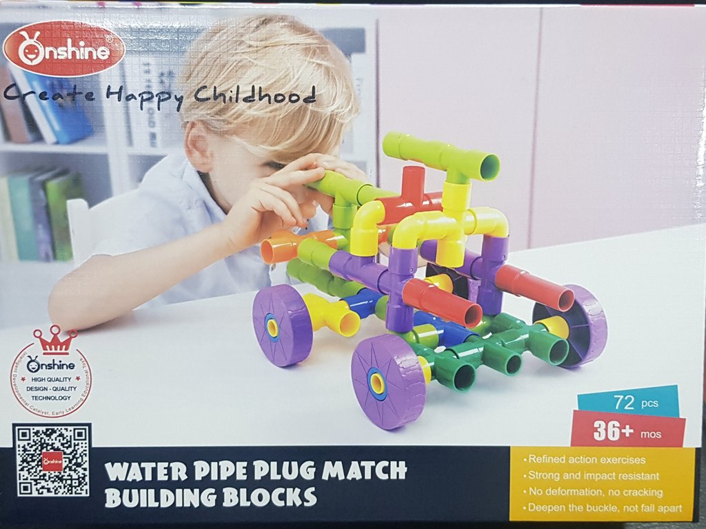 Onshine Manipulative Water Pipe Plug/ Connectors Activity