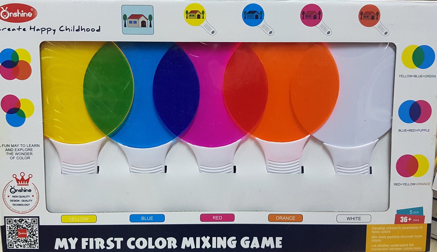 Onshine My First Color / Colour Mixing Game- Primary to Secondary Colors