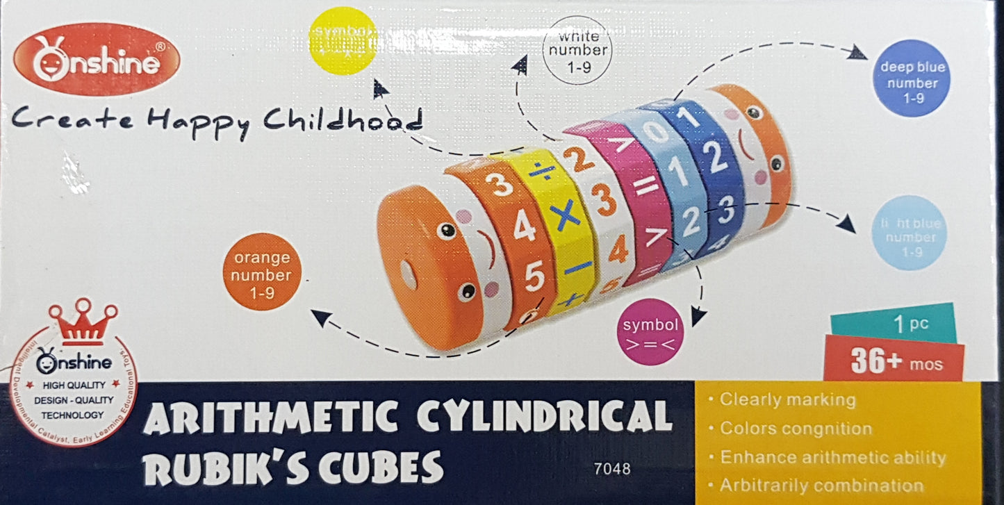 Onshine Arithmetic Cylindrical Mathematics