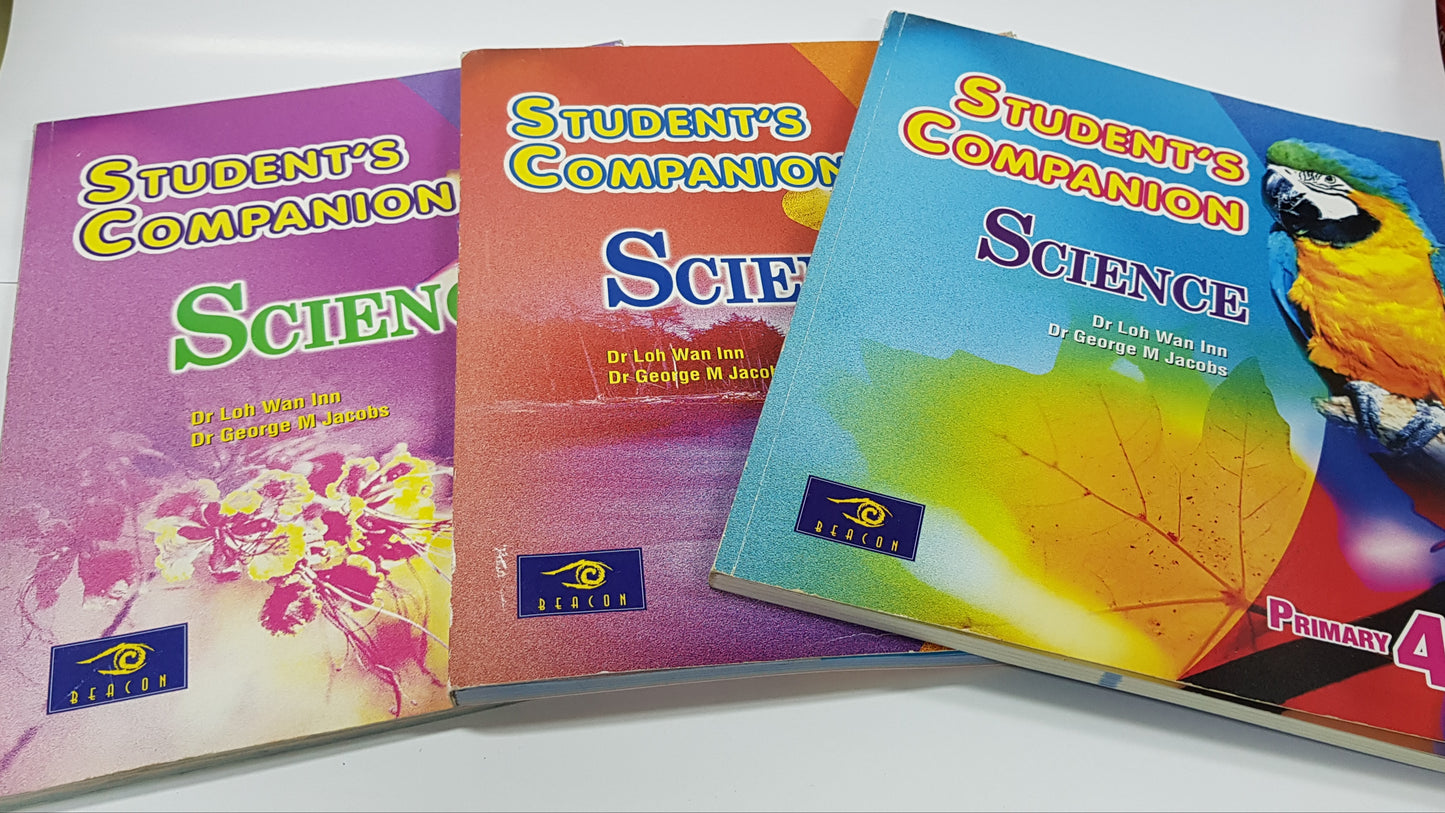 Clearance Pearson Primary Student's Companion Science Books