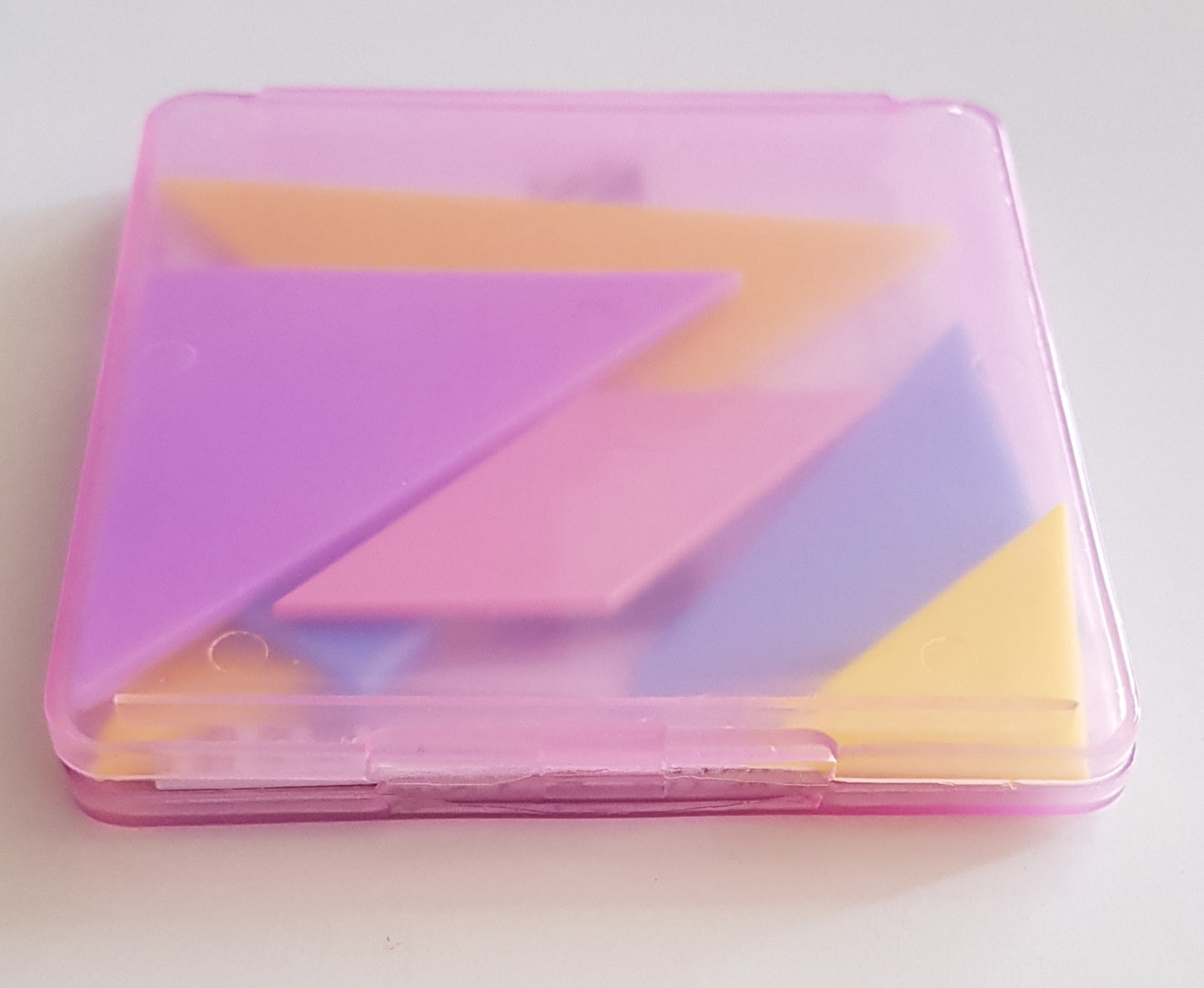 7 pc Plastic Tangram with Casing