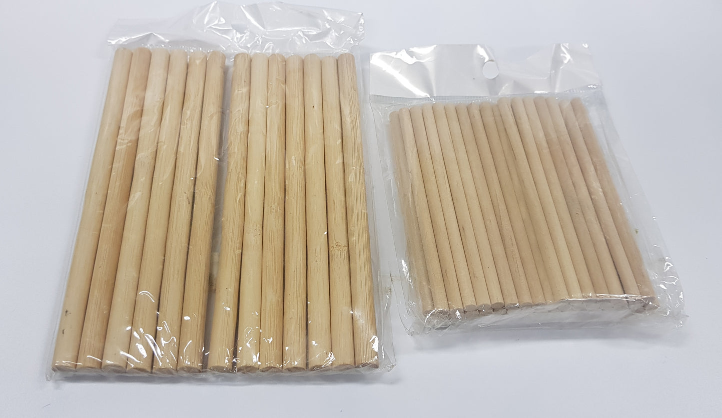 Wooden Sticks / Rods  - Clearance