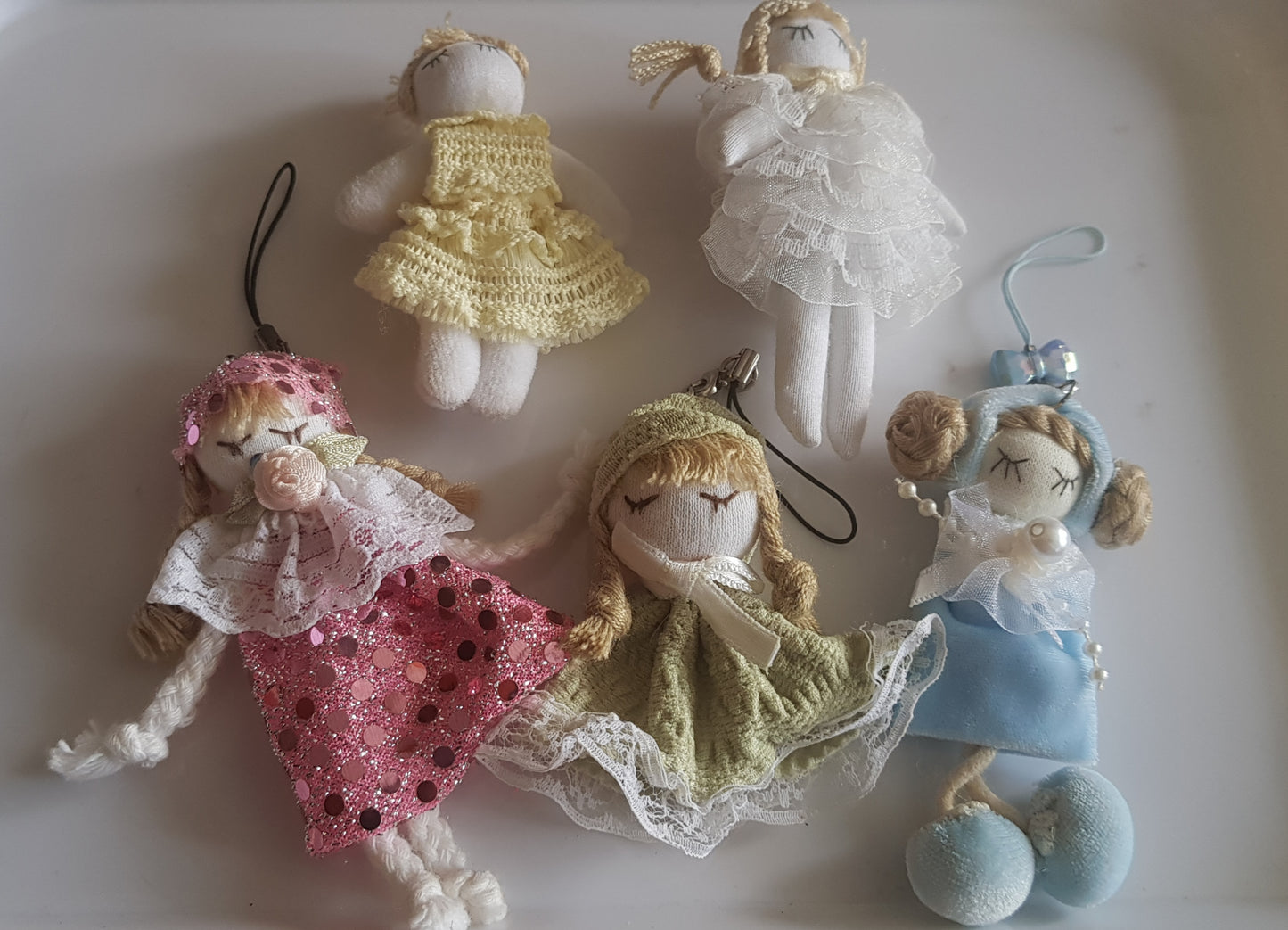 Clearance Pretend Play Dolls Pin Brooch/Key Chain