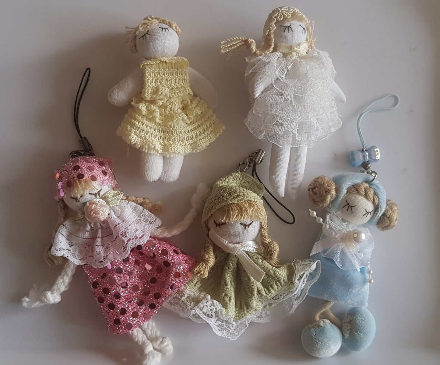 Clearance Pretend Play Dolls Pin Brooch/Key Chain