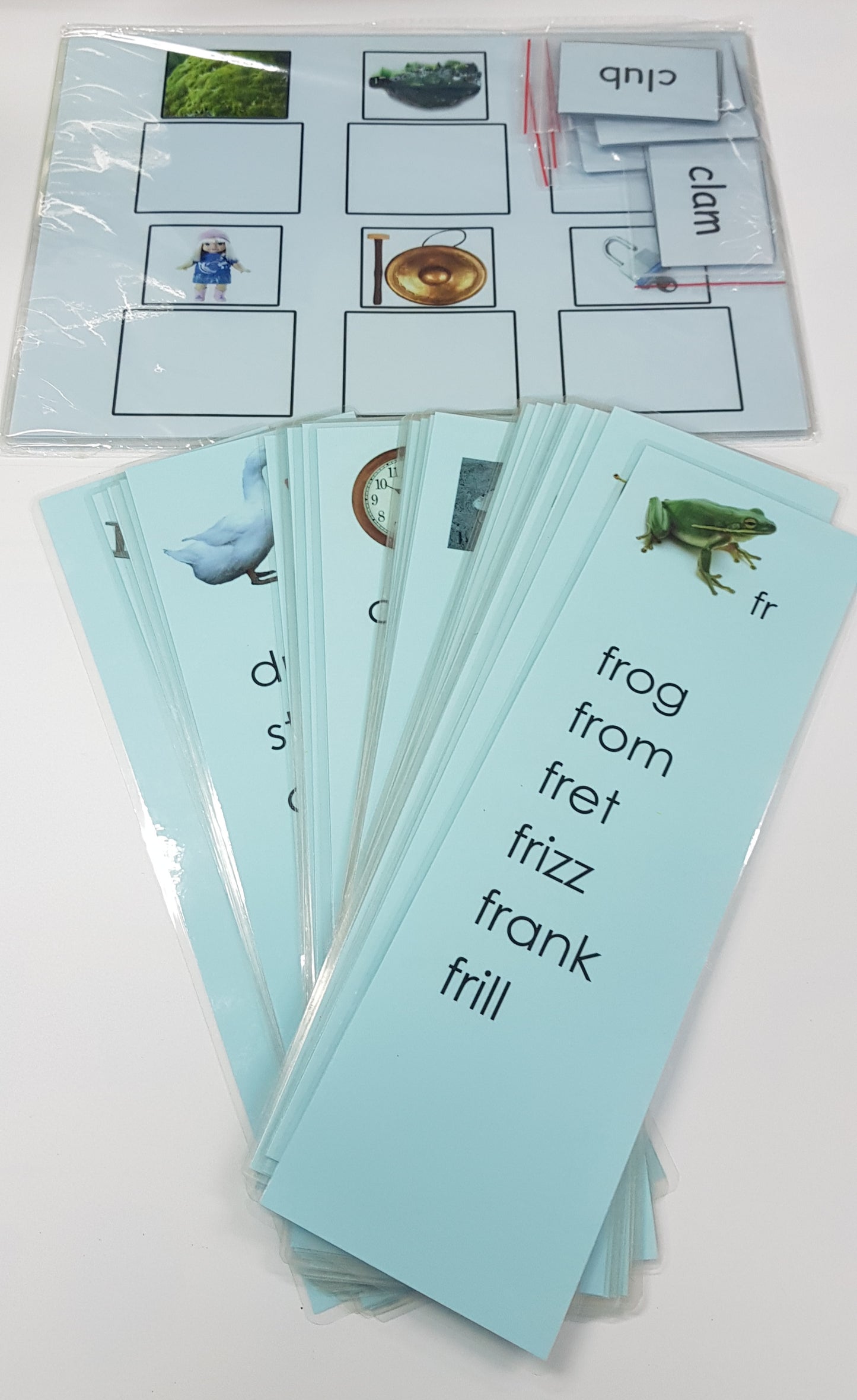 Montessori Blue Scheme - Phonics- Complete set of  Reading Kit - 2