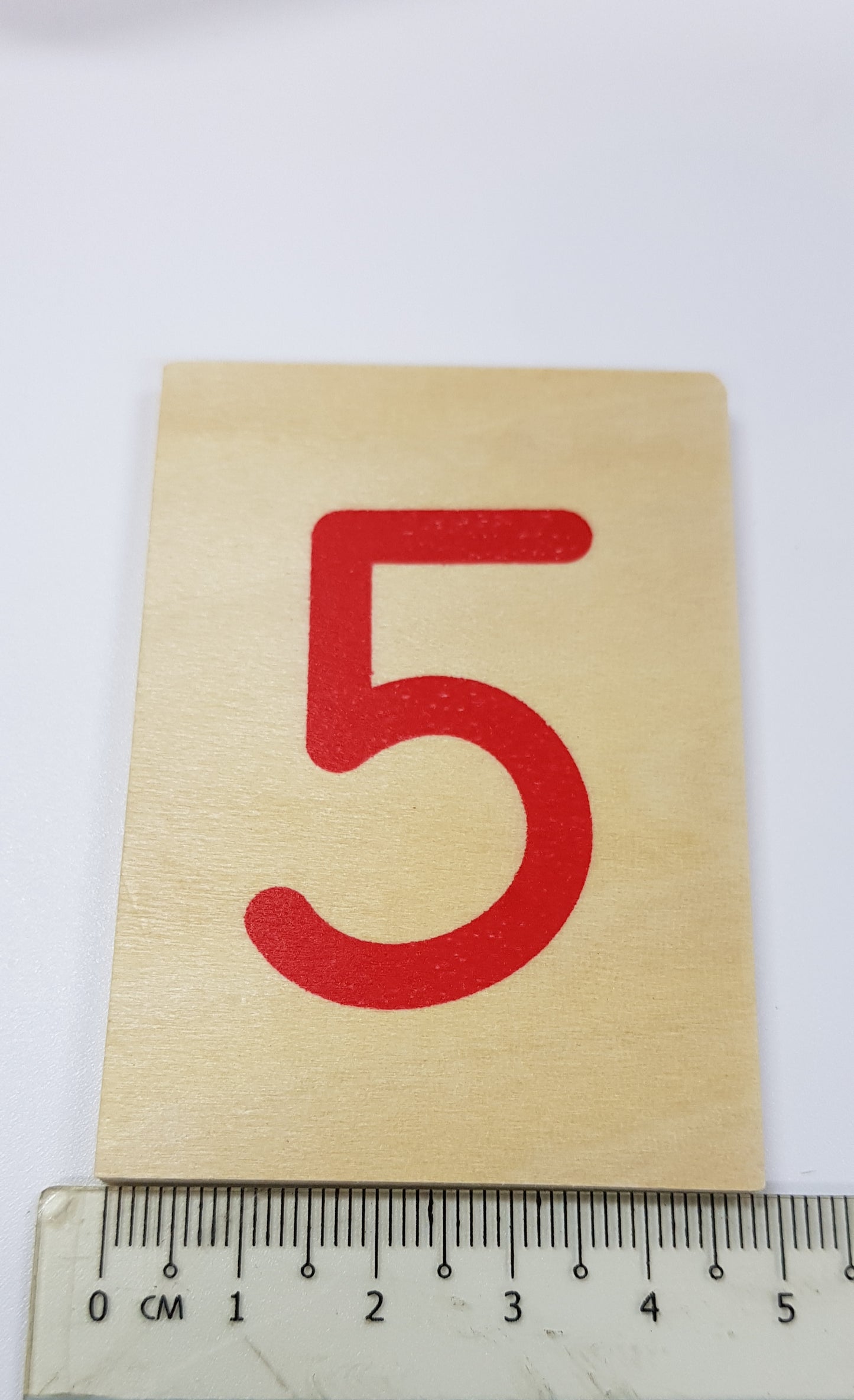 Montessori Wooden Numbers 1 - 10 with box stand