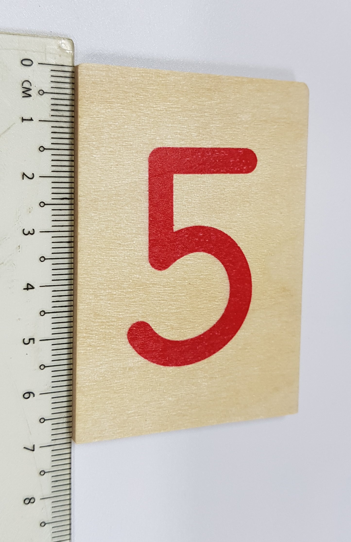 Montessori Wooden Numbers 1 - 10 with box stand