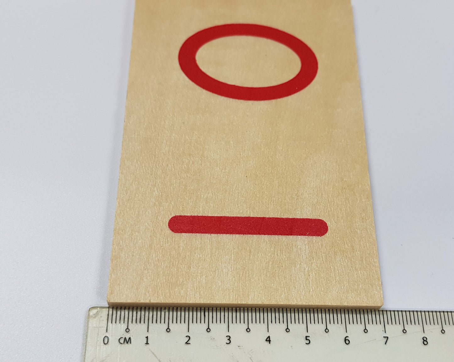 Montessori Wooden Numbers 1 - 10 with box stand