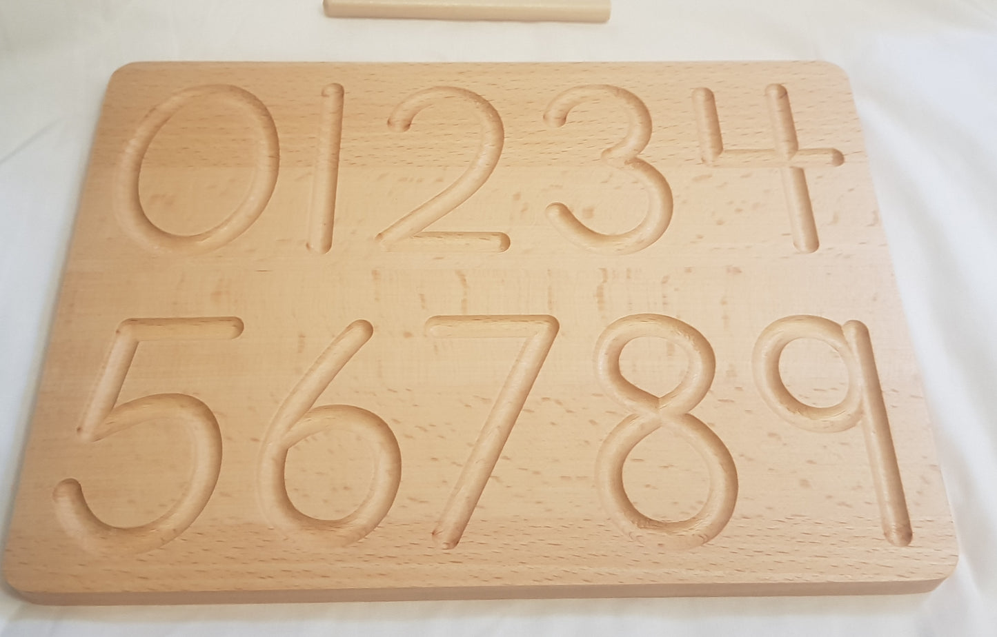 Wooden board - Numbers - 0 - 9  Tracing Board- pre writing skills