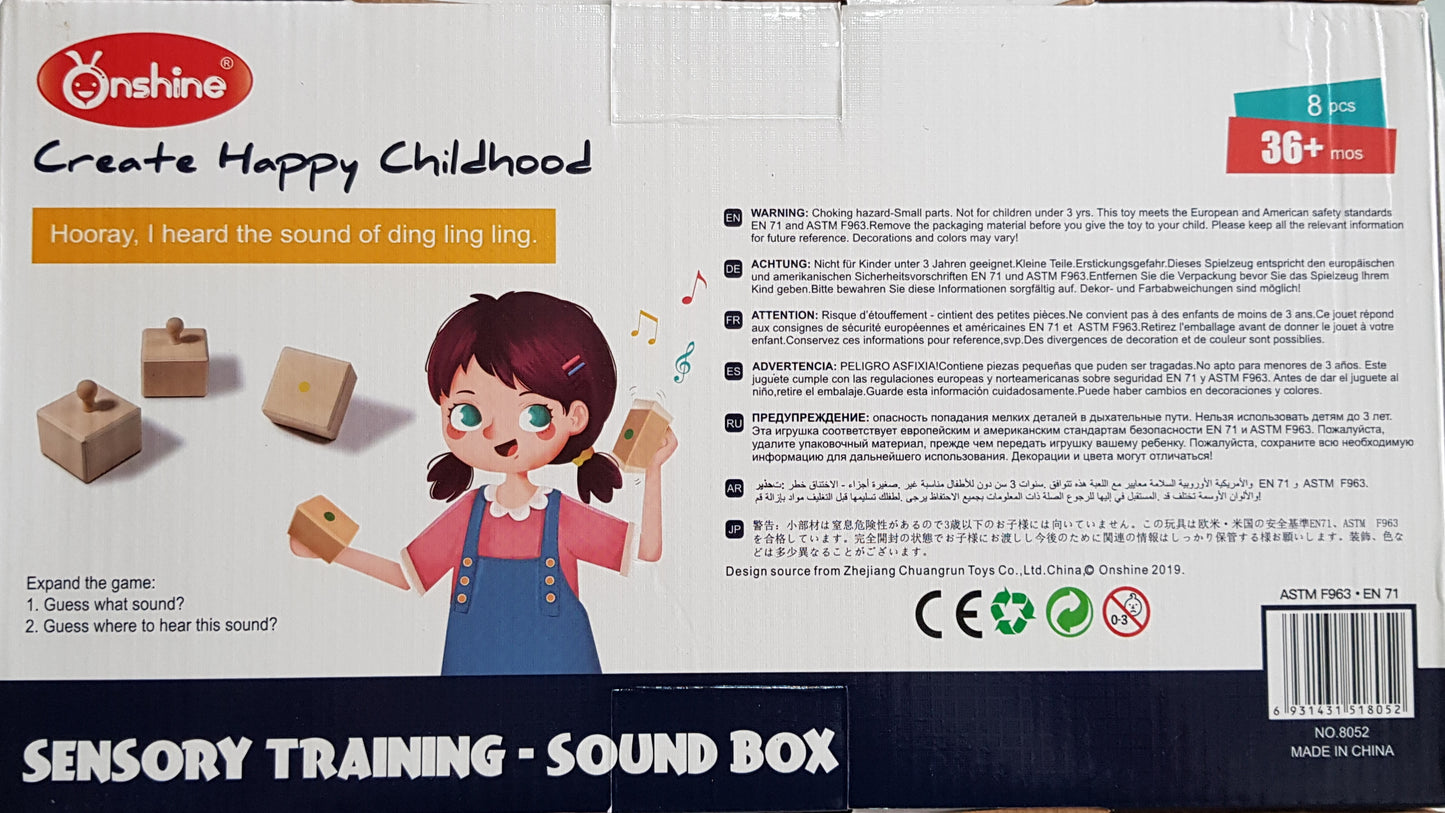 Onshine Sensory Training- Wooden Sound Box