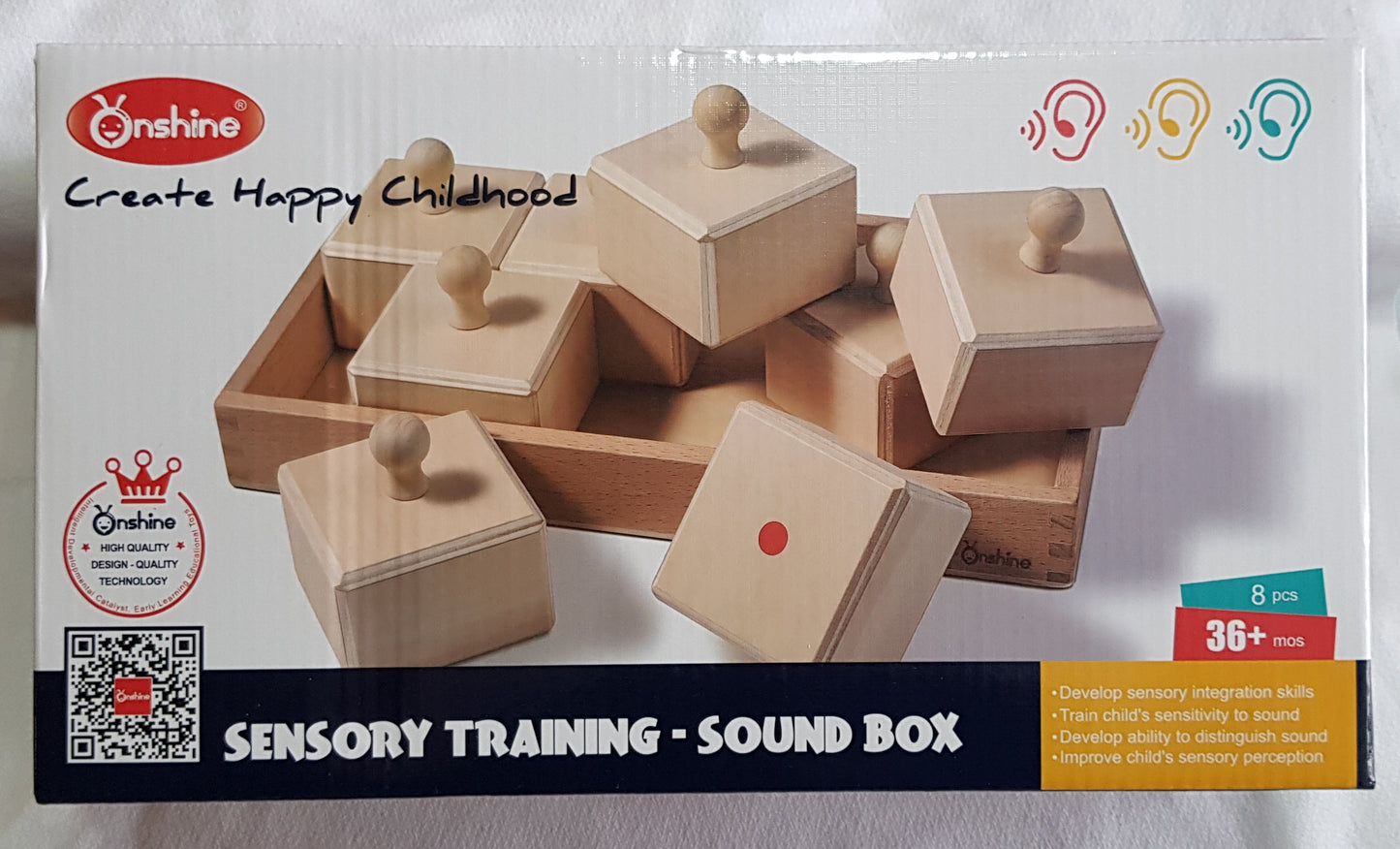 Onshine Sensory Training- Wooden Sound Box