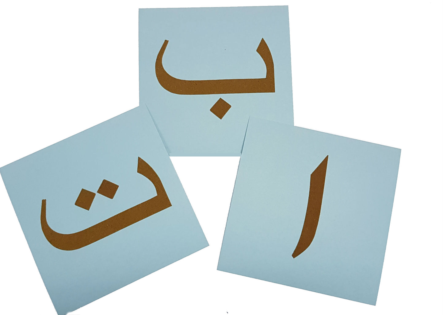 Arabic Sandpaper Letters /Alphabet - Alif - Yah (Huruf Hijaiyah )