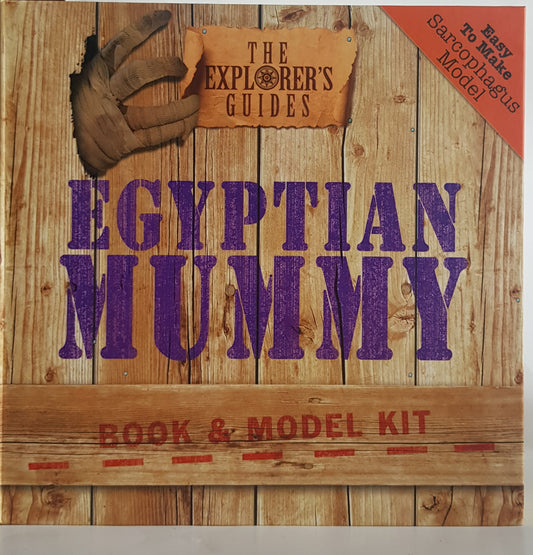 The Explorer's Guides: Egyptian Mummy Book & Model Kit