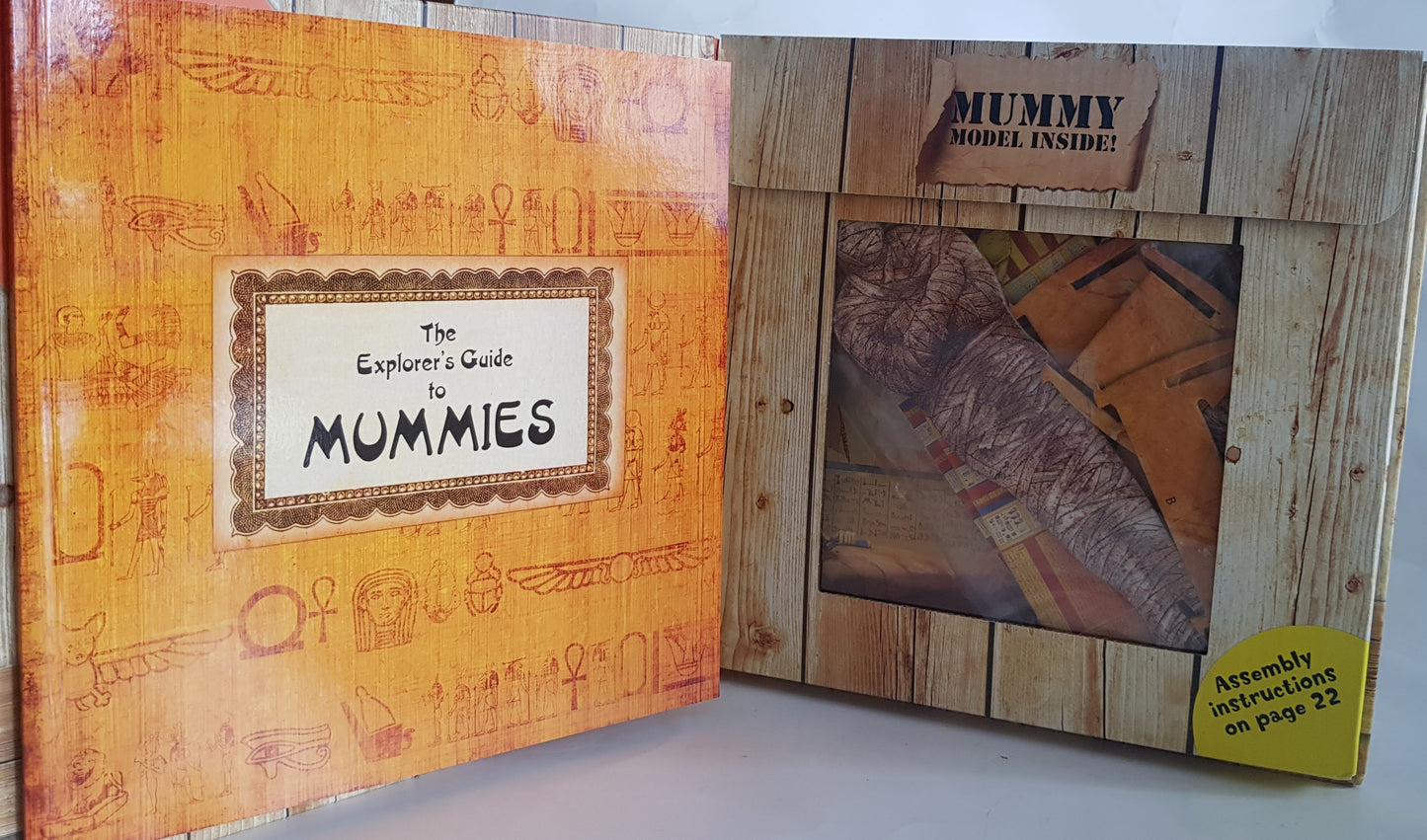 The Explorer's Guides: Egyptian Mummy Book & Model Kit