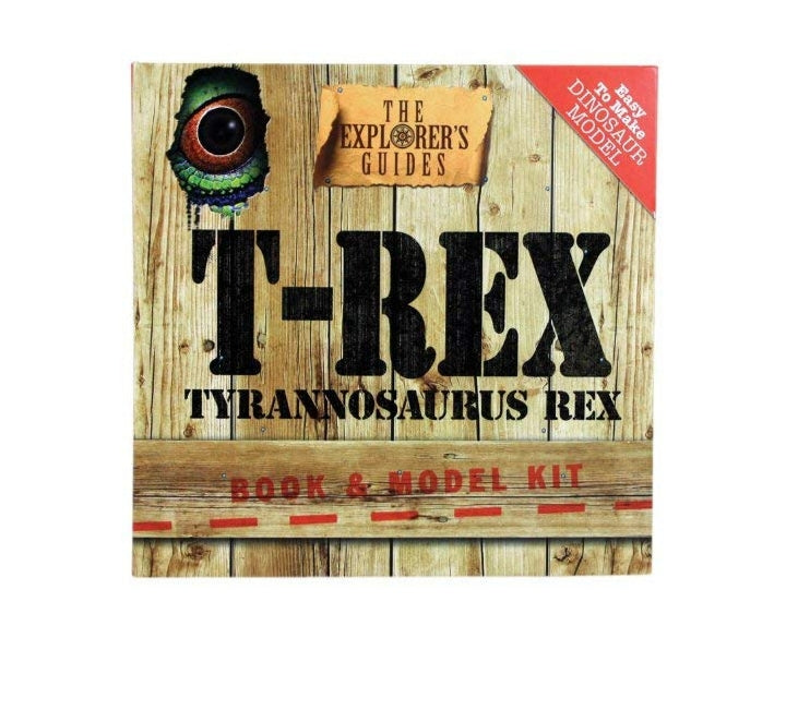 The Explorer's Guides: T-Rex Tyrannosaurs Rex Book & Model Kit