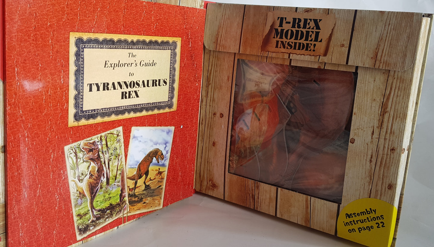 The Explorer's Guides: T-Rex Tyrannosaurs Rex Book & Model Kit