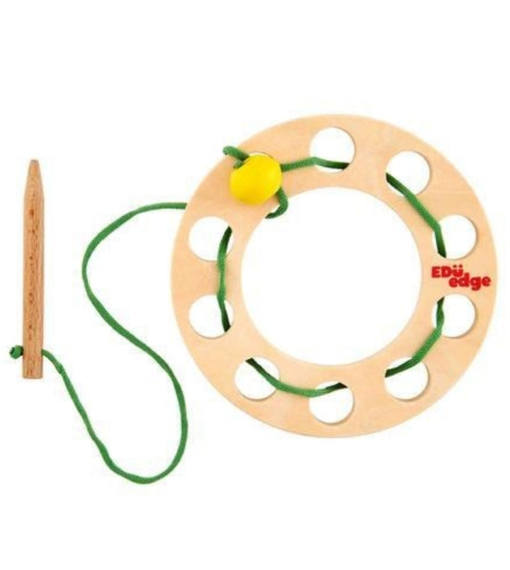 Wooden Lacing Ring  Activity