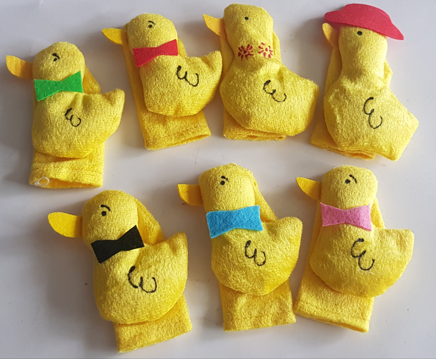 Poems and Songs Five little Monkeys/ducks Finger puppets