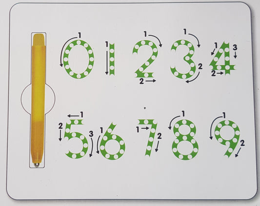 Magnetic Numbers Tablet/Board With Stylus Pen