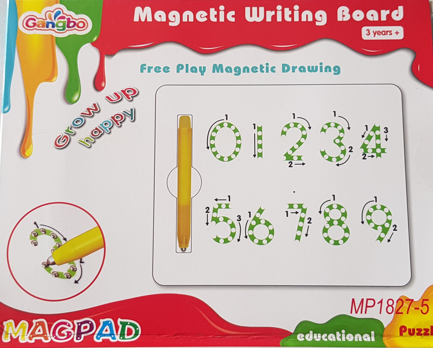 Magnetic Numbers Tablet/Board With Stylus Pen