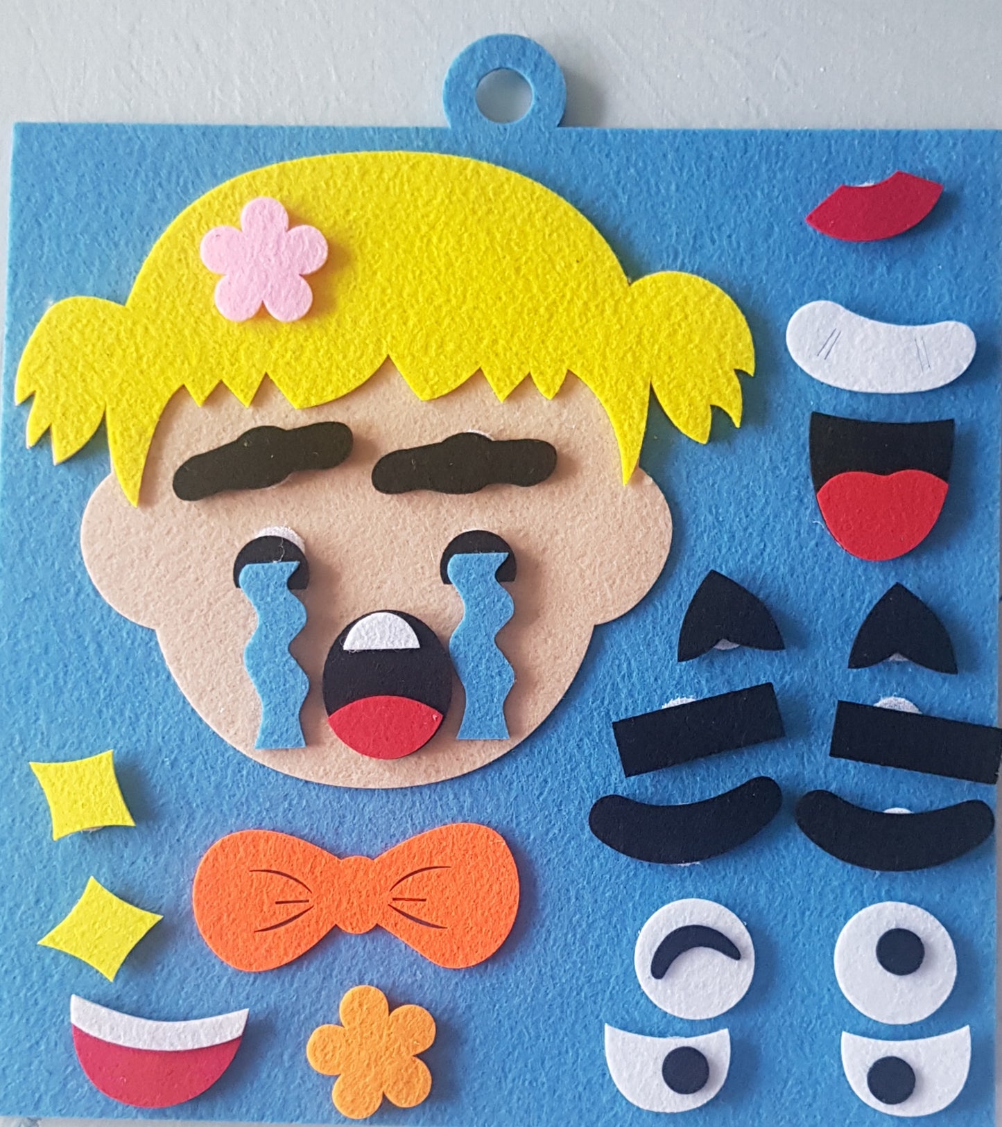 Felt Emotions Face - Facial expressions Activity