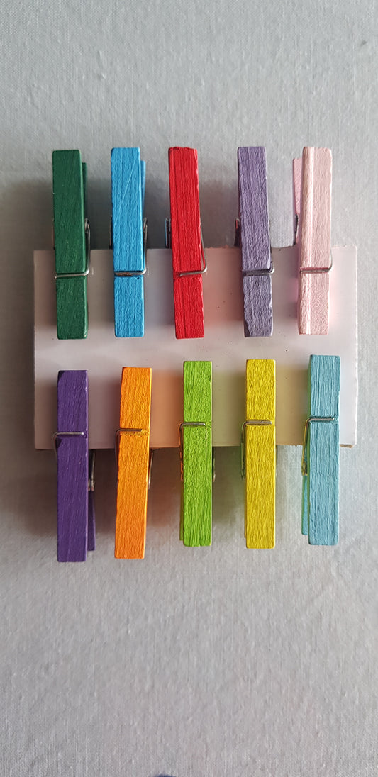 Colorful Pegs