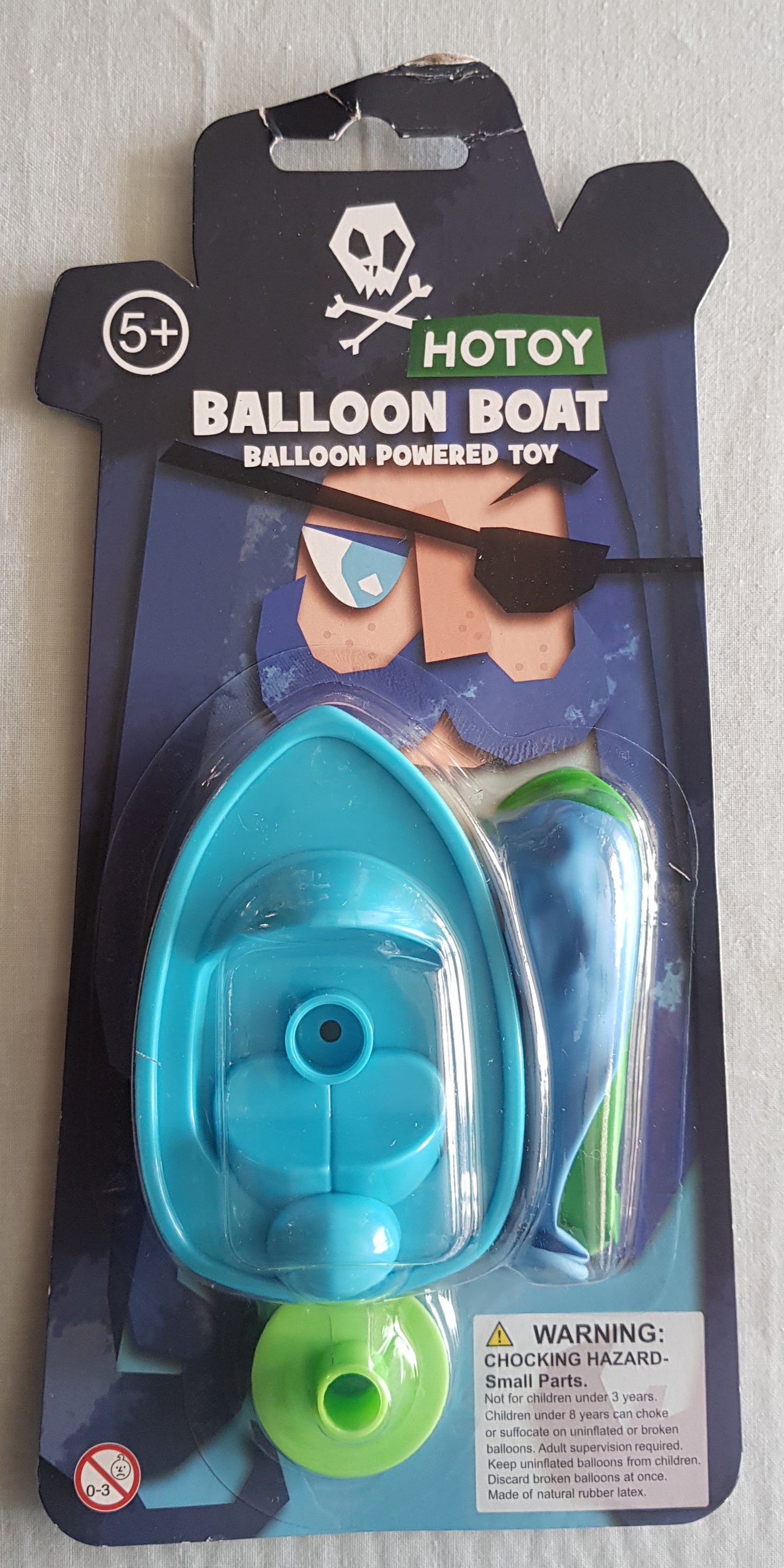 Balloon Powered Boat