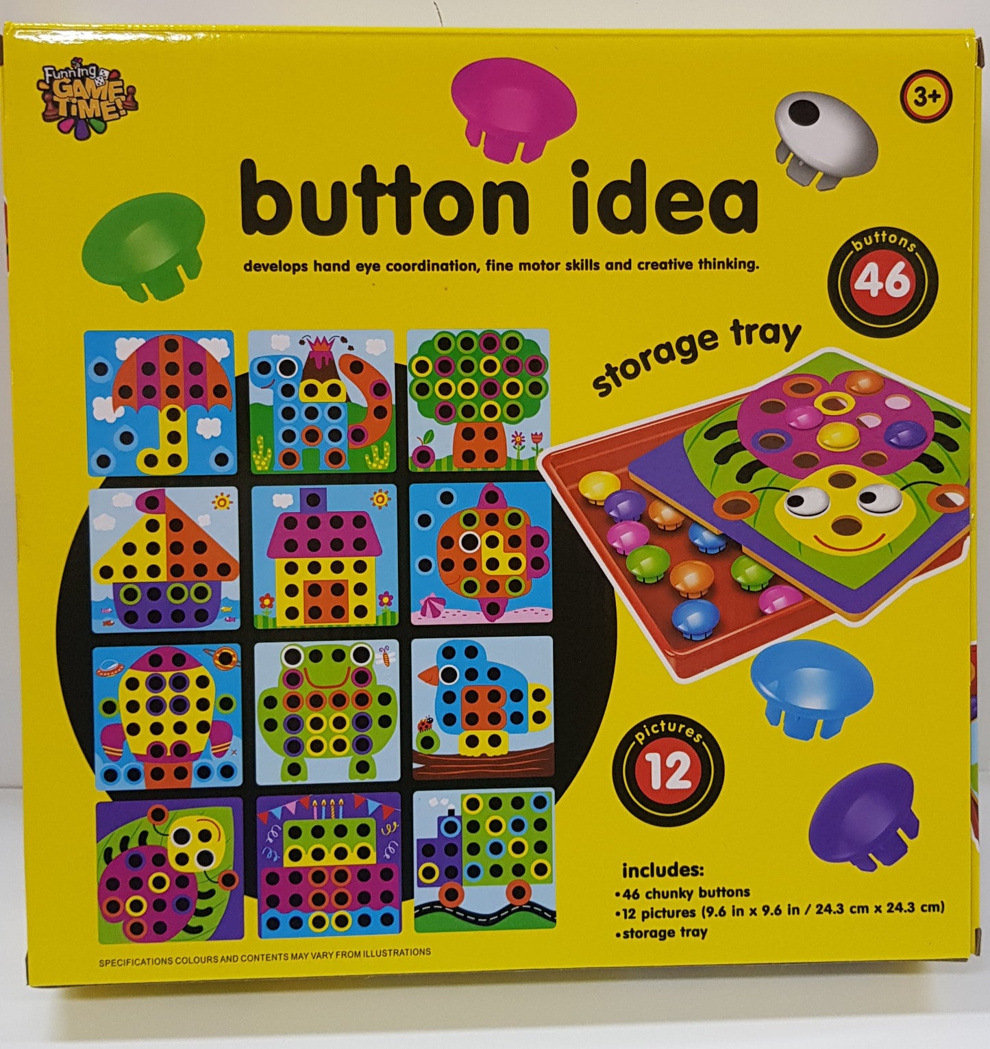 Button Idea Game - Thinking / Observation skills/ Creativity