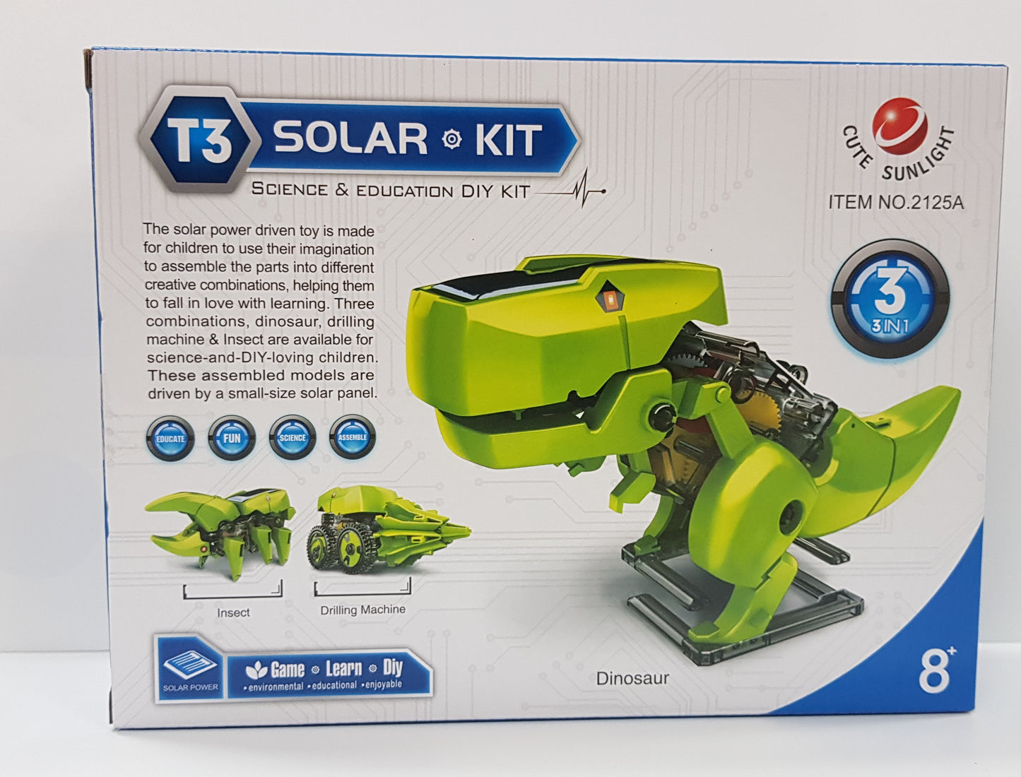 T3 Transforming Solar Robot Kit