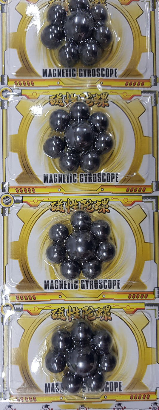 Clearance Magnets -  3/8/ 10 pieces - Rattlesnake eggs / Sphere shapes