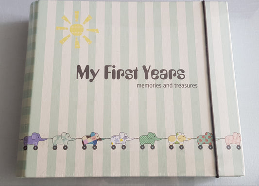 My First Years Memories & Treasures Scrap Book / Album - Clearance