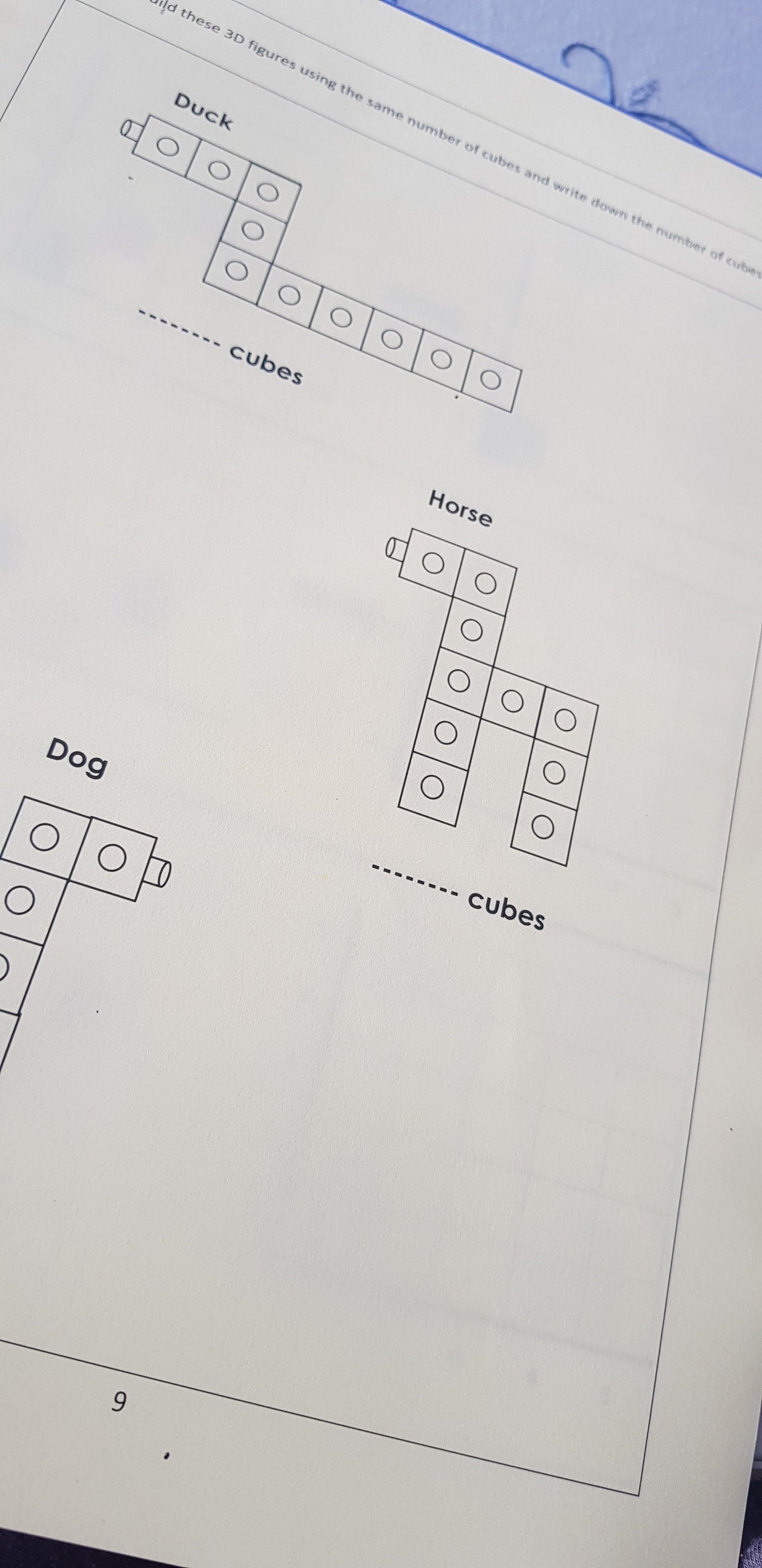 Manipulative Multi-Link Snap Uni-fix Cubes Package