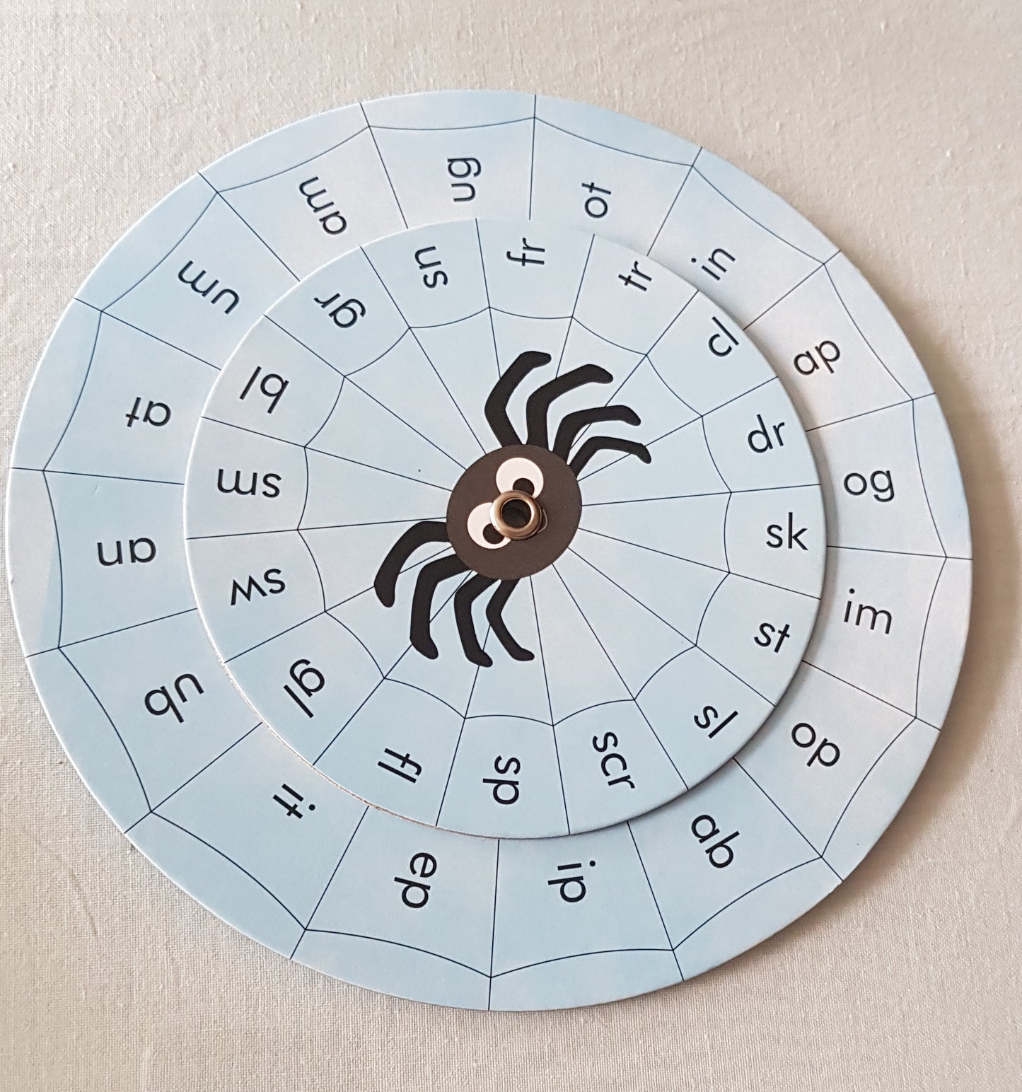 Phonics - Consonant Blends Spinner Activity Wheel