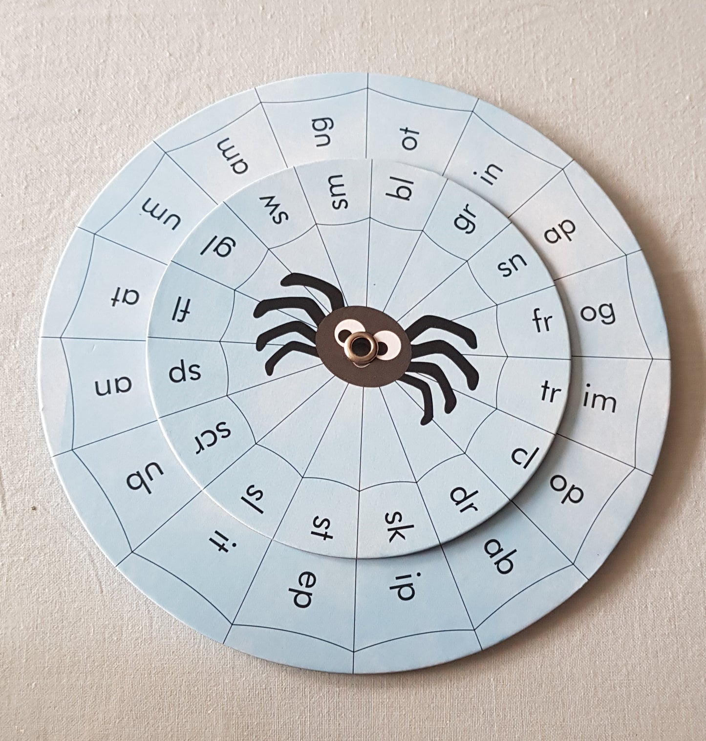 Phonics - Consonant Blends Spinner Activity Wheel