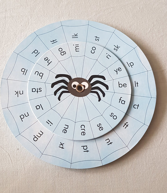 Phonics - Consonant Blends Spinner Activity Wheel