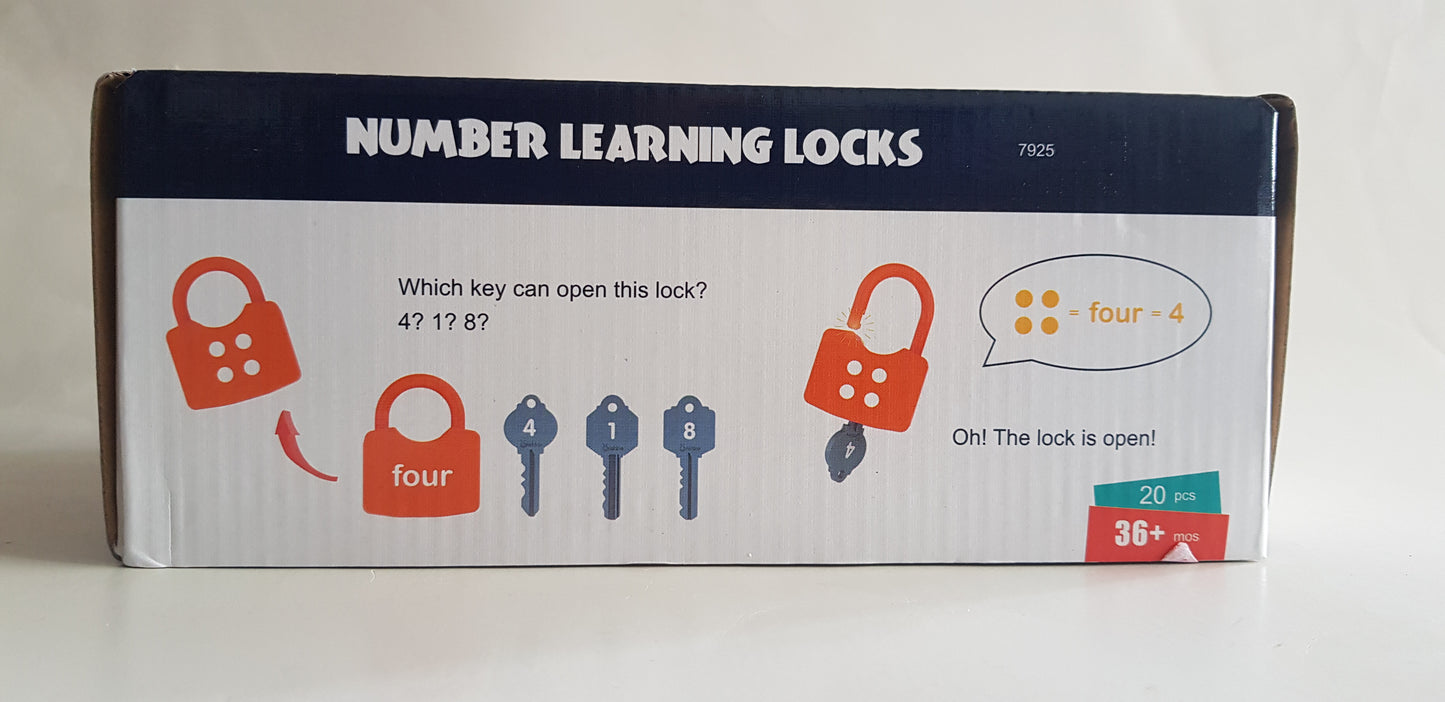 Onshine - Number Learning Locks & keys