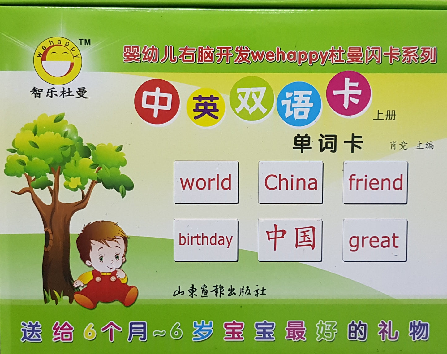 Wehappy Chinese English Words flashcards - clearance