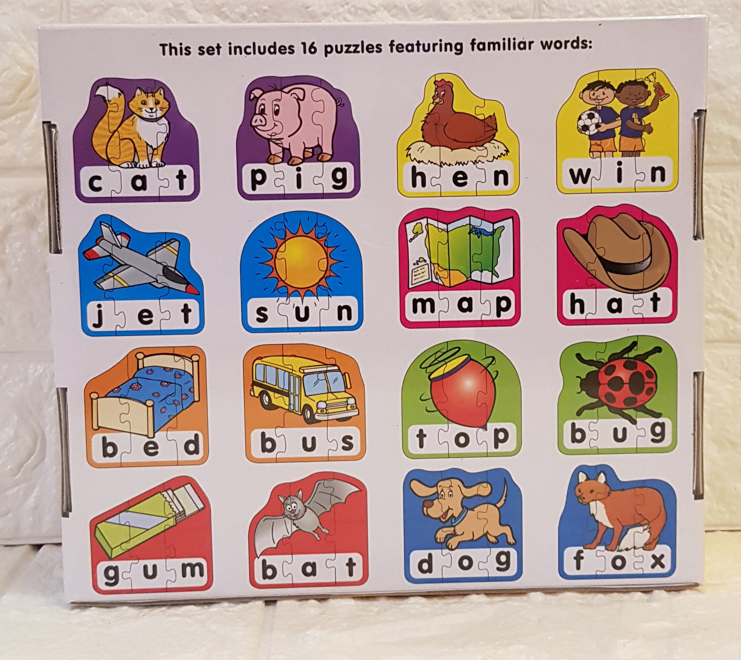 3 letter Word Building Puzzles